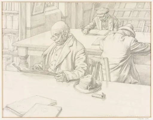 The Reading Room, by Stanley RA Anderson