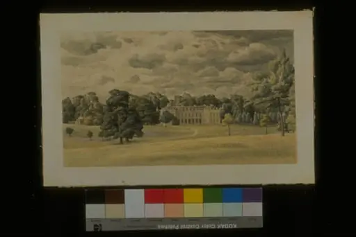 Boughton House, near Kettering, by Stanley Roy Badmin