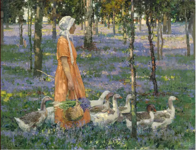 The Goose Girl, by Stanley Royle