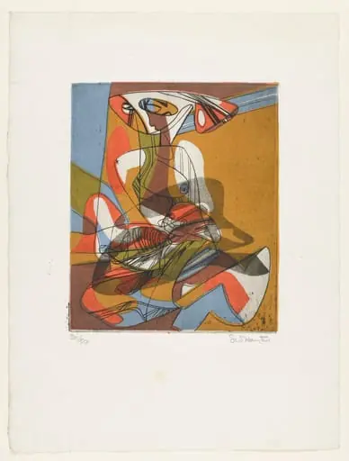 Untitled, by Stanley William Hayter