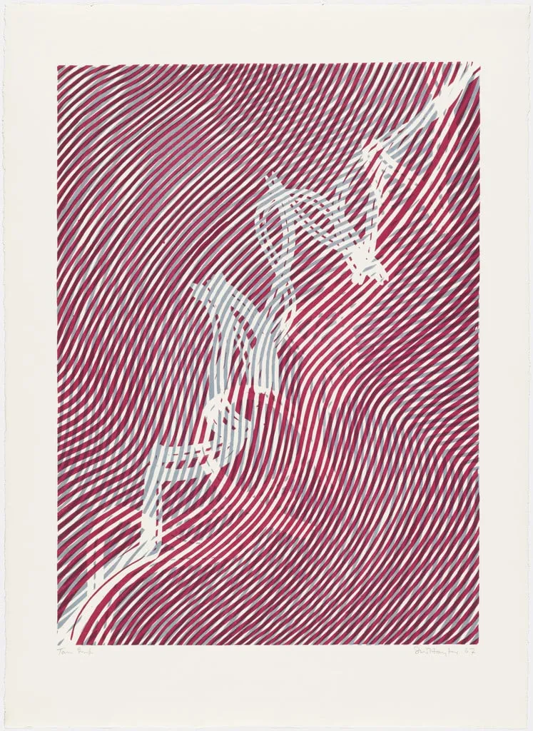 Untitled, by Stanley William Hayter, ink, 1967