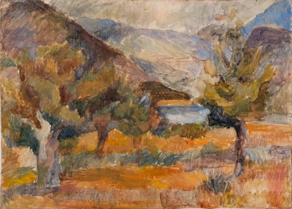 Outdoor study, by Stavraki Regina, 1968