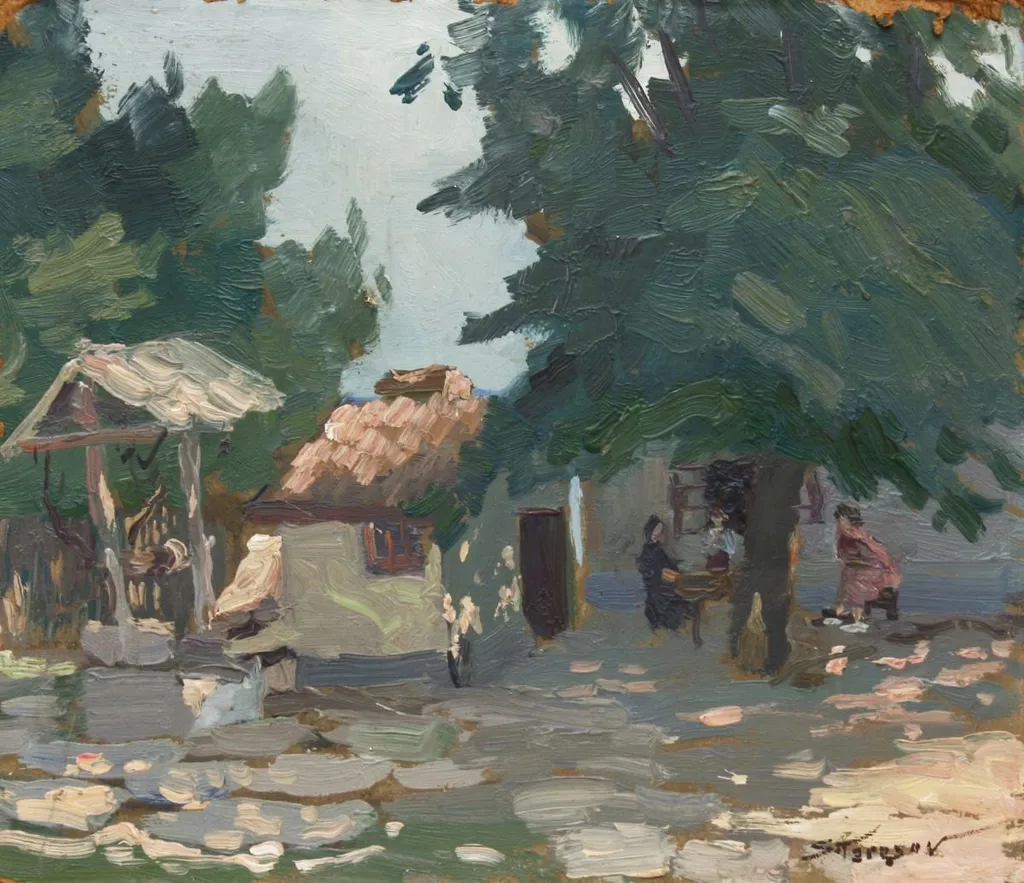 Case la Casapchioi, by Stavru Tarasov, unspecified, 1949