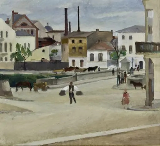 Peisaj urban, by Ștefan Constantinescu
