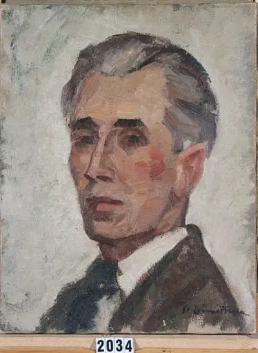 Autoportret, by Ștefan Dimitrescu
