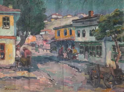Balcic, by Ștefan Dimitrescu