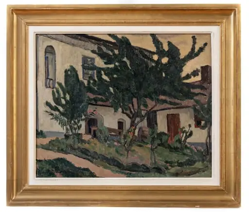 Casă bătrânească la Huși, by Ștefan Dimitrescu