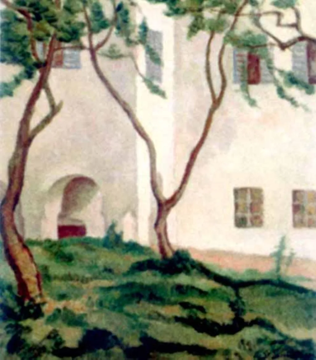 Castelul Brâncovenesc din Sâmbăta de Sus, by Ștefan Dimitrescu, unspecified, 1925