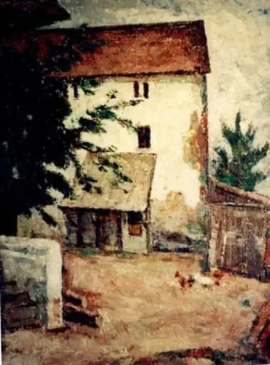 Curtea morii, by Ștefan Dimitrescu