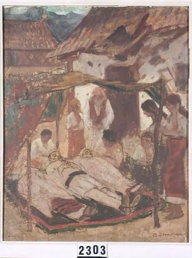 Morții de la Cașin, by Ștefan Dimitrescu