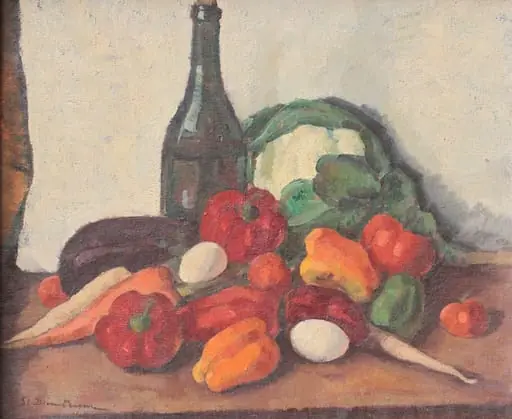 Natură moartă, by Ștefan Dimitrescu