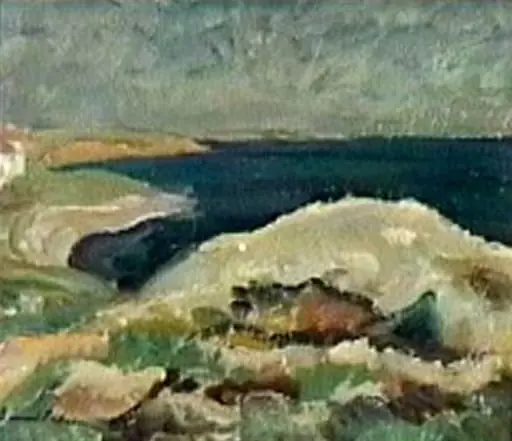 Peisaj marin, by Ștefan Dimitrescu