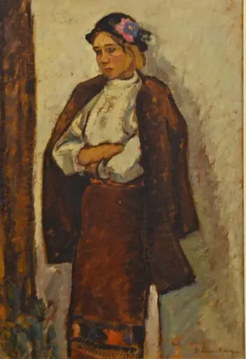 Țărancă, by Ștefan Dimitrescu