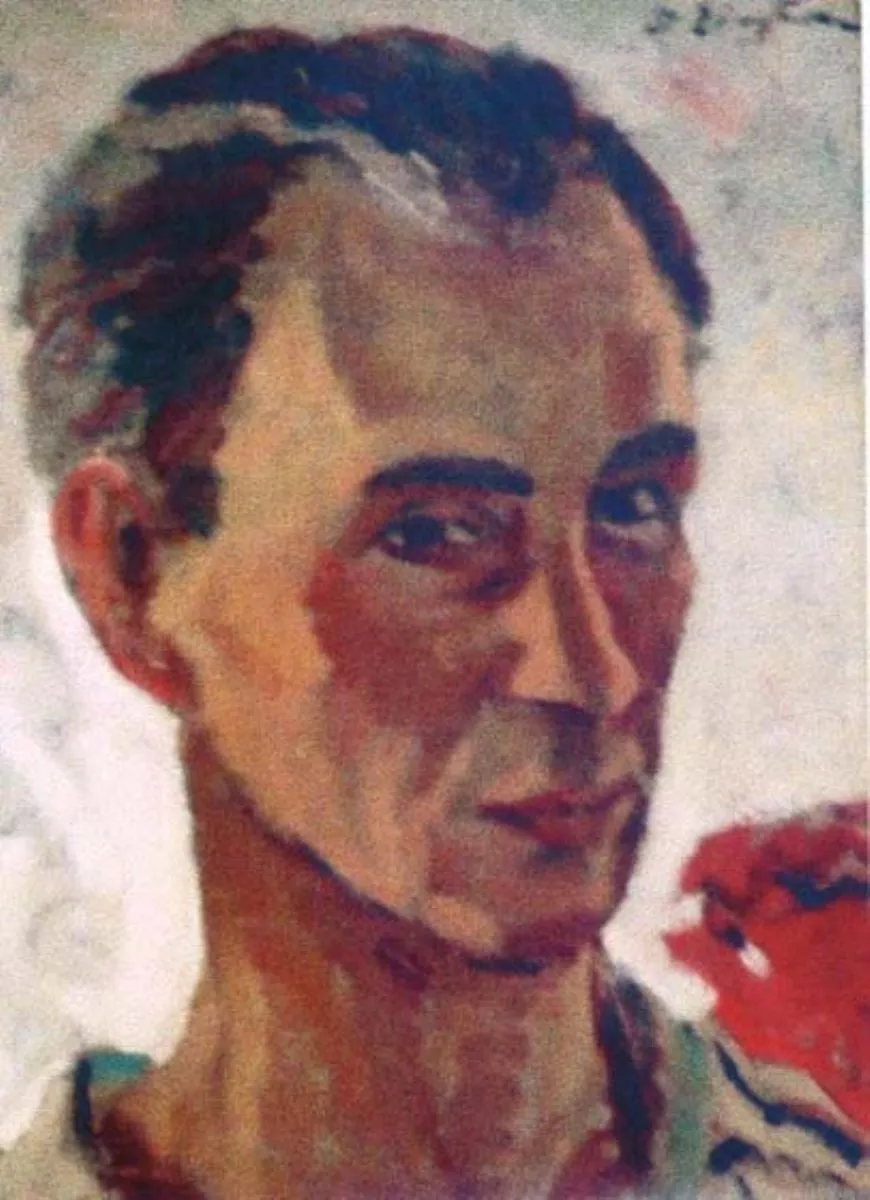 Autoportret, by Ștefan Dumitrescu, unspecified, 1928