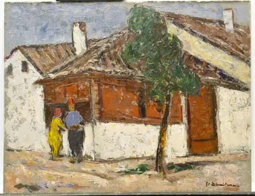 Peisaj din Balcic, by Ștefan Dumitrescu