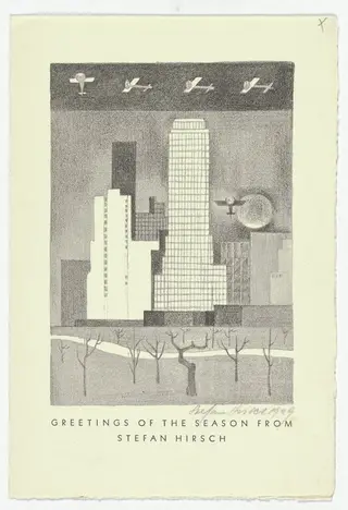 Untitled, by Stefan Hirsch, 1929