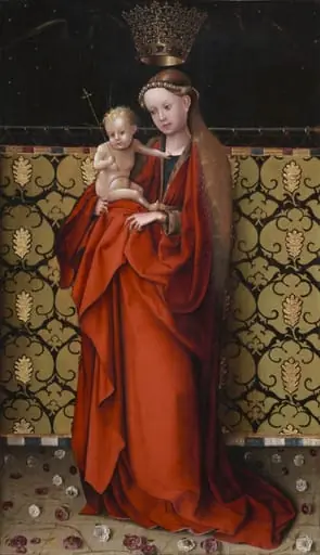 The Virgin Crowned by Angels, by Stefan Lochner