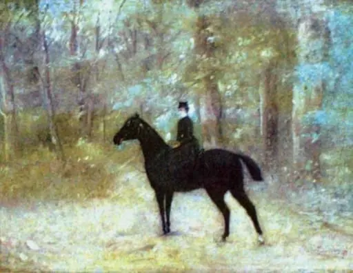 Amazoană, by Ștefan Luchian