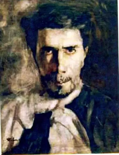 Autoportret, by Ștefan Luchian