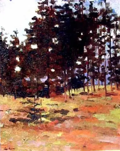Brădet, by Ștefan Luchian