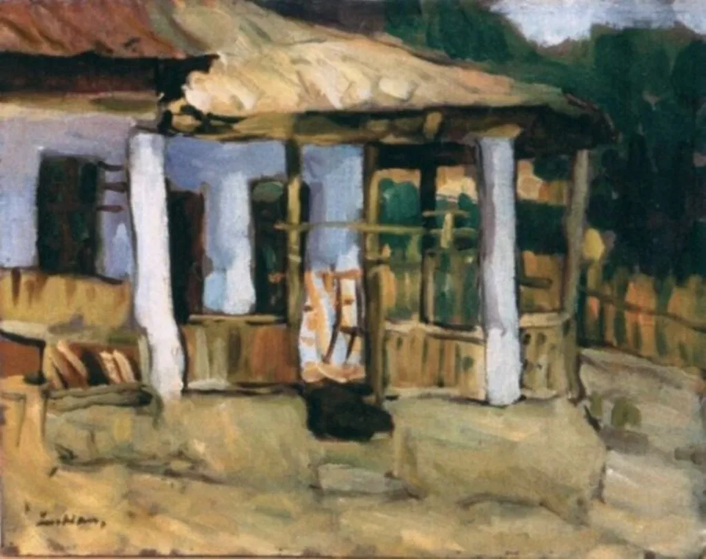 Casă, by Ștefan Luchian, unspecified