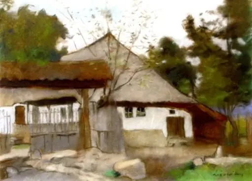 Casă din Brebu, by Ștefan Luchian