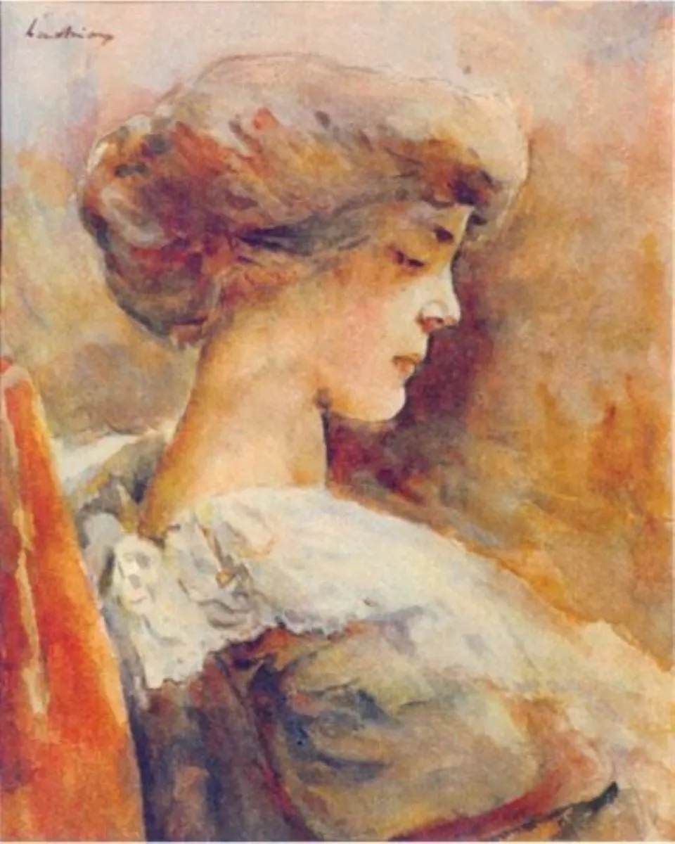 Laura Cocea, by Ștefan Luchian, unspecified, 1913