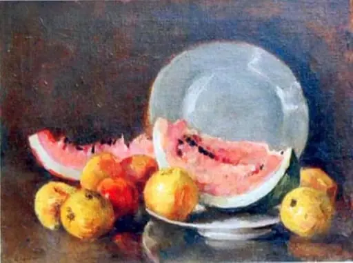 Natură moartă, by Ștefan Luchian, 1902