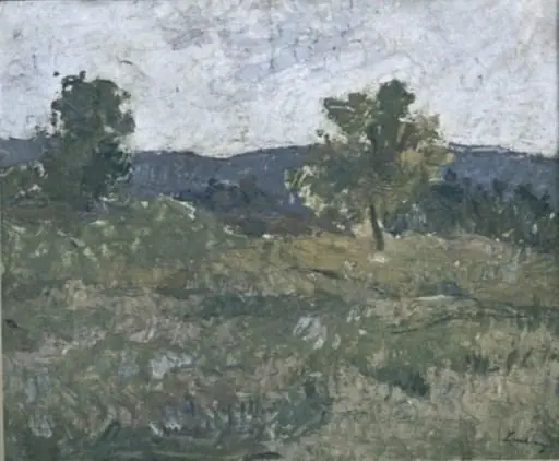 Peisaj de câmp, by Ștefan Luchian