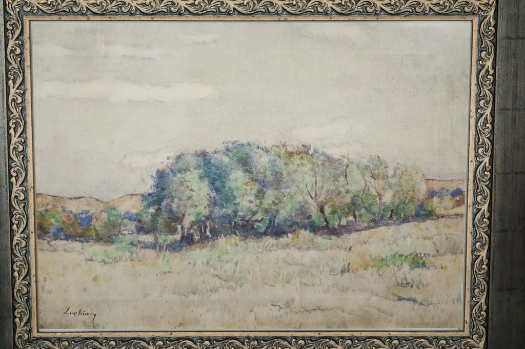 Peisaj la Moinești, by Ștefan Luchian, unspecified