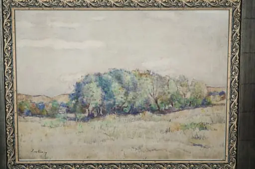 Peisaj la Moinești, by Ștefan Luchian