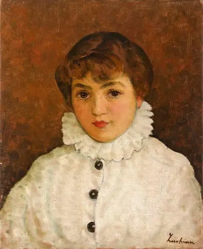 Pierrot, by Ștefan Luchian