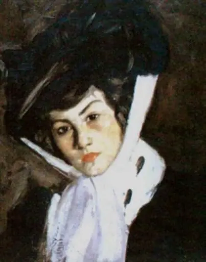 Portret de femeie, by Ștefan Luchian
