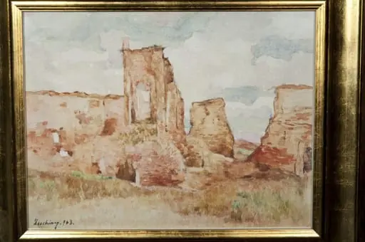 Ruine la mănăstirea Comana, by Ștefan Luchian