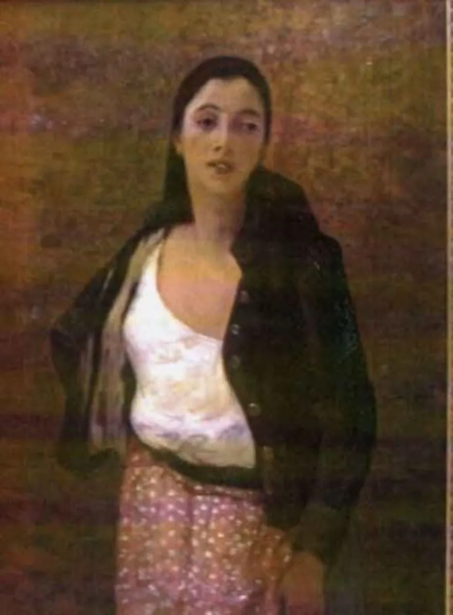 Safta florăreasa, by Ștefan Luchian, unspecified, 1850