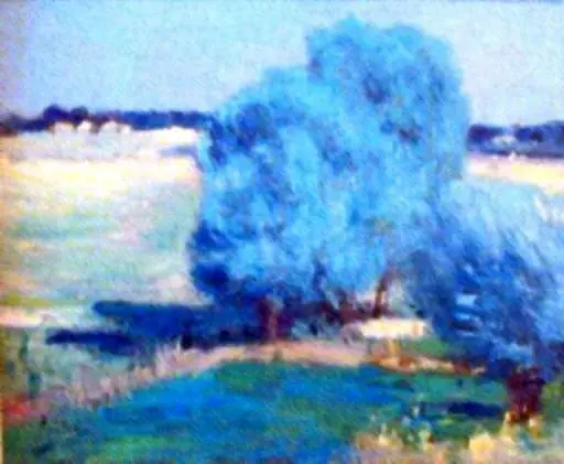 Sălciile din Chiajna, by Ștefan Luchian