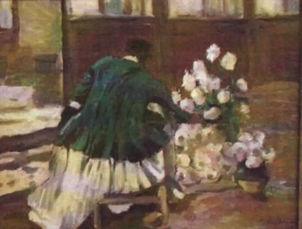 Scurteica verde, by Ștefan Luchian, unspecified, 1909