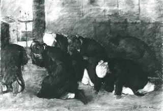 Sfânta Liturghie, by Ștefan Luchian