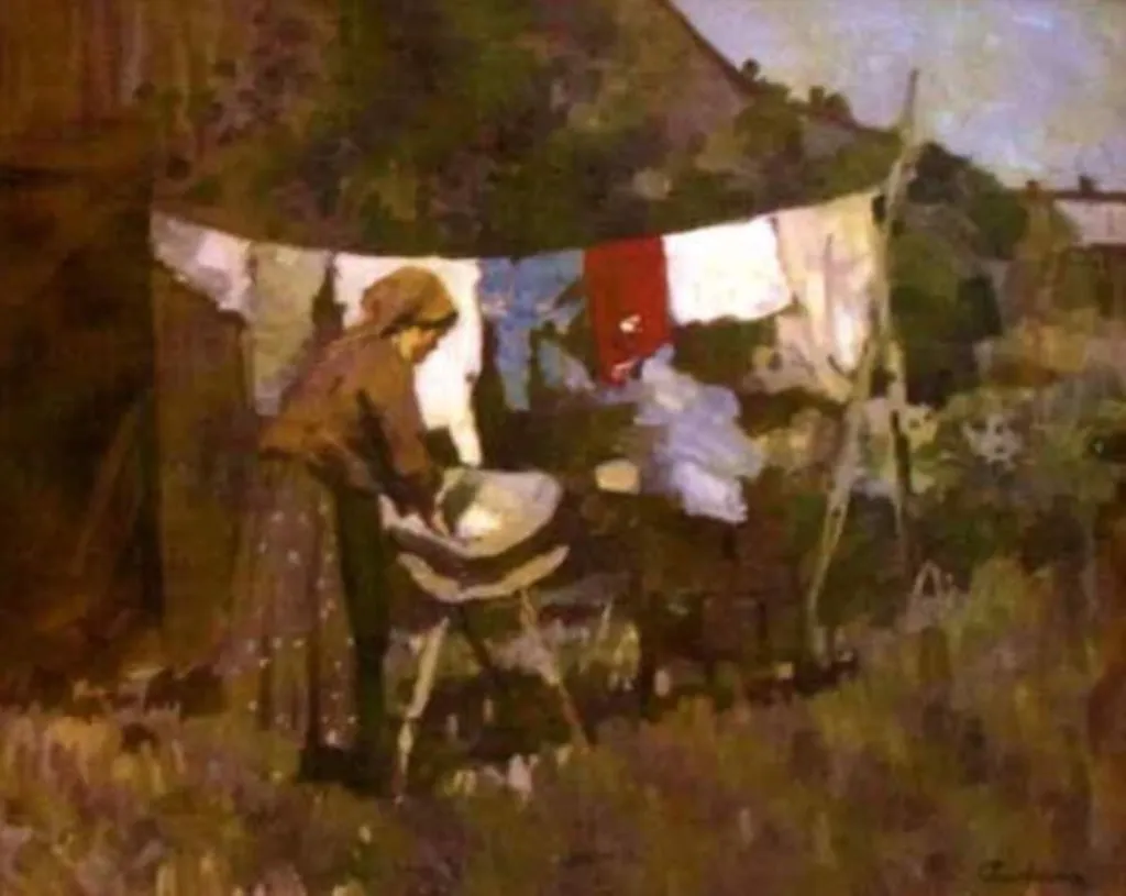 Spălătoreasa, by Ștefan Luchian, unspecified, 1906