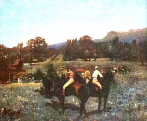 Ultima cursă de toamnă, by Ștefan Luchian