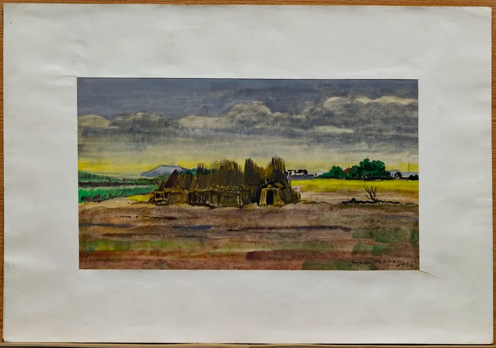 Peisaj cu stână, by Ștefan Marițan