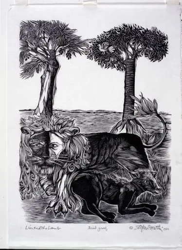 Το Λιοντάρι και ο Αμνός, by Stefan Martin
