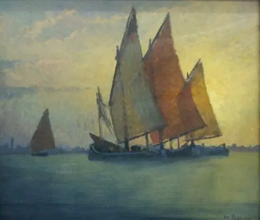 Bărci cu pânze, by Ștefan Popescu