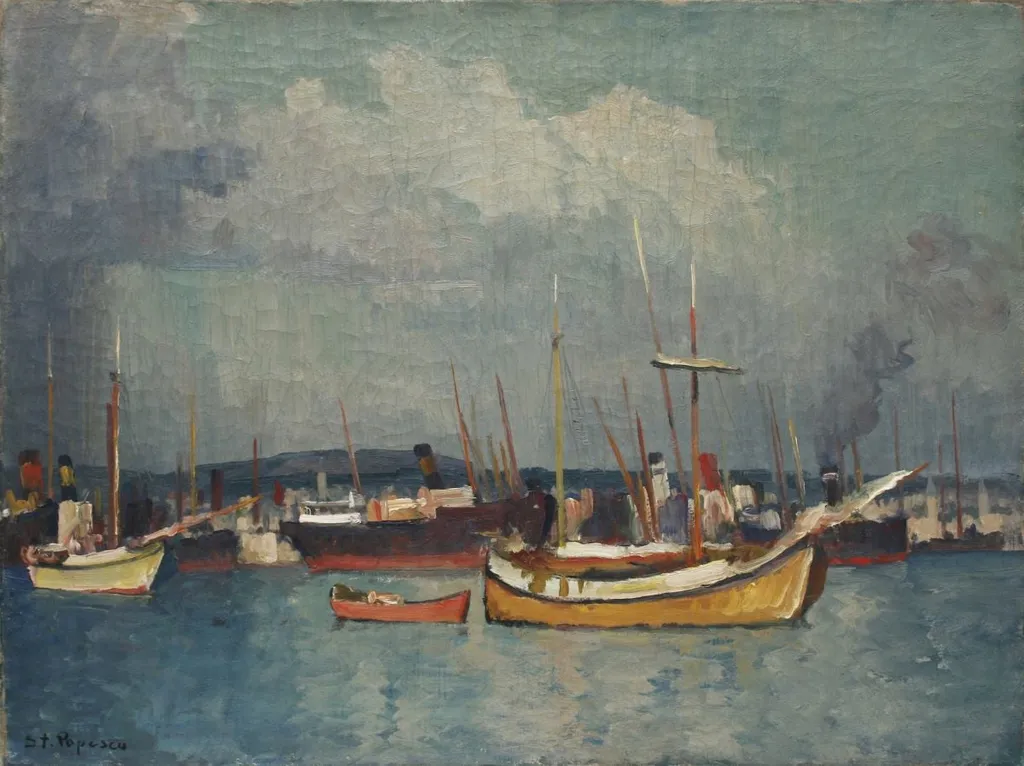 În port, by Ștefan Popescu, unspecified