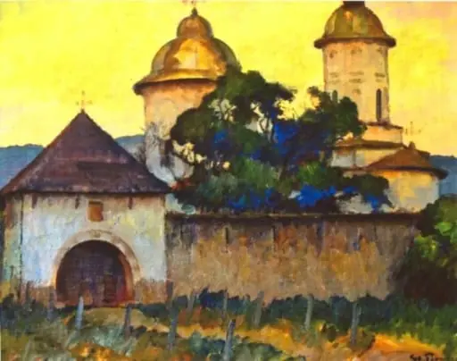 Mănăstirea cu două turle, by Ștefan Popescu