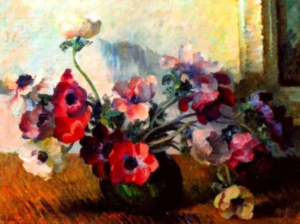 Natură statică cu flori, by Ștefan Popescu, unspecified, 1924