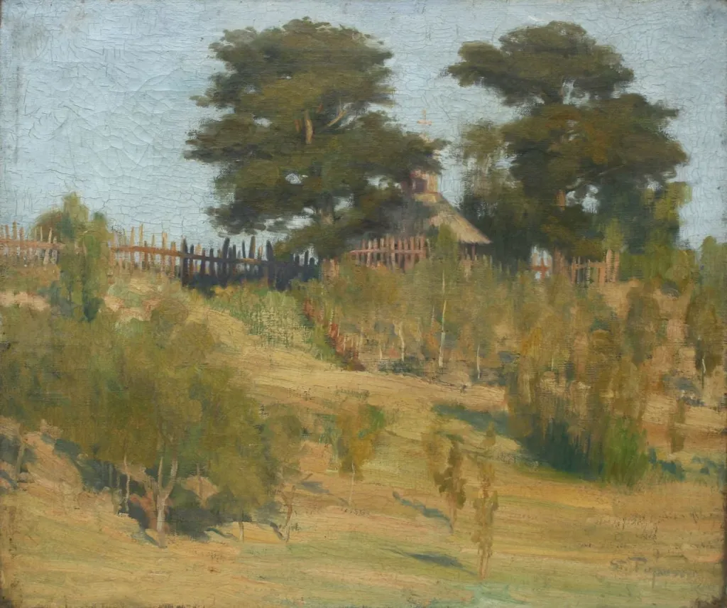 Peisaj - deal, by Ștefan Popescu, unspecified