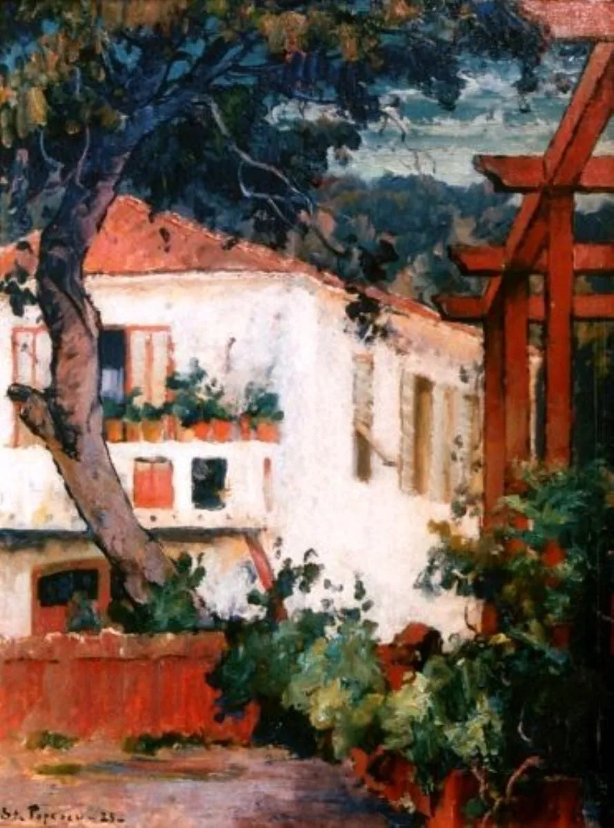 Pergola, by Ștefan Popescu, unspecified, 1928