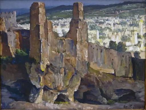Ruine de cetate maură, by Ștefan Popescu