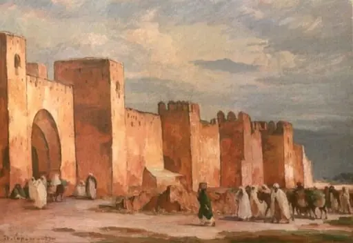 Scene din Marrakech, by Ștefan Popescu